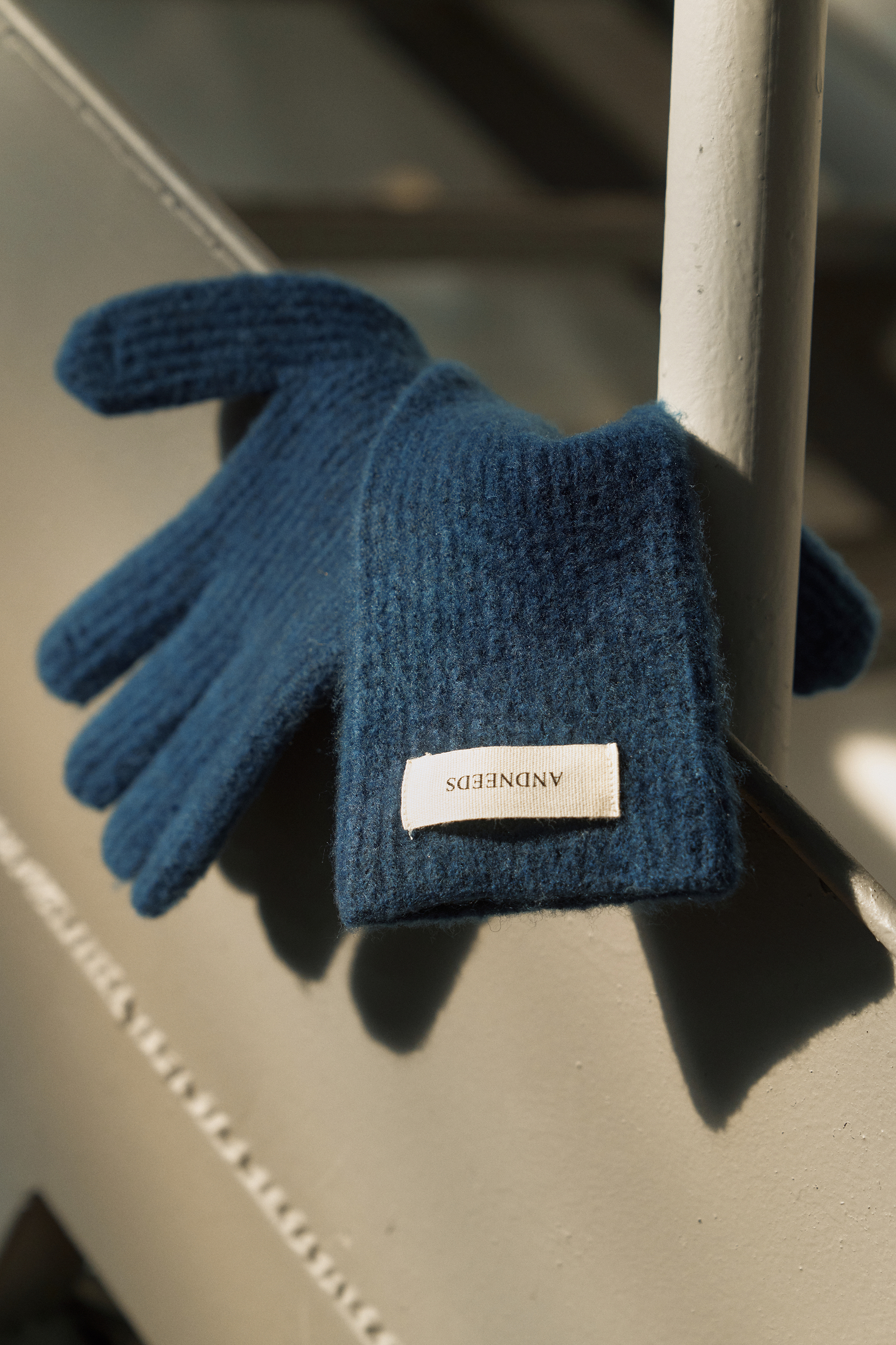 Wool ribbed gloves (5color)