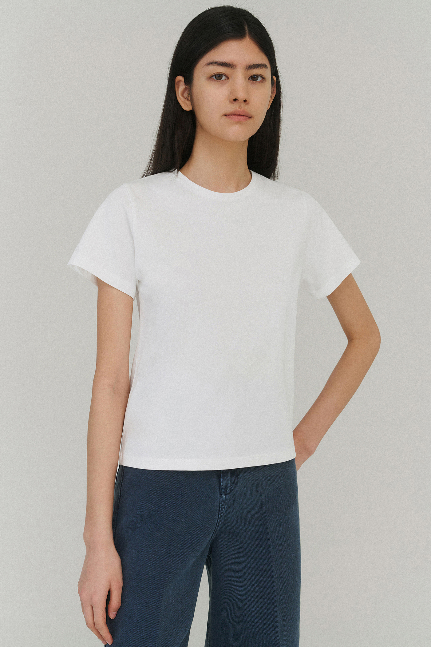 Silket cotton t-shirts (white)