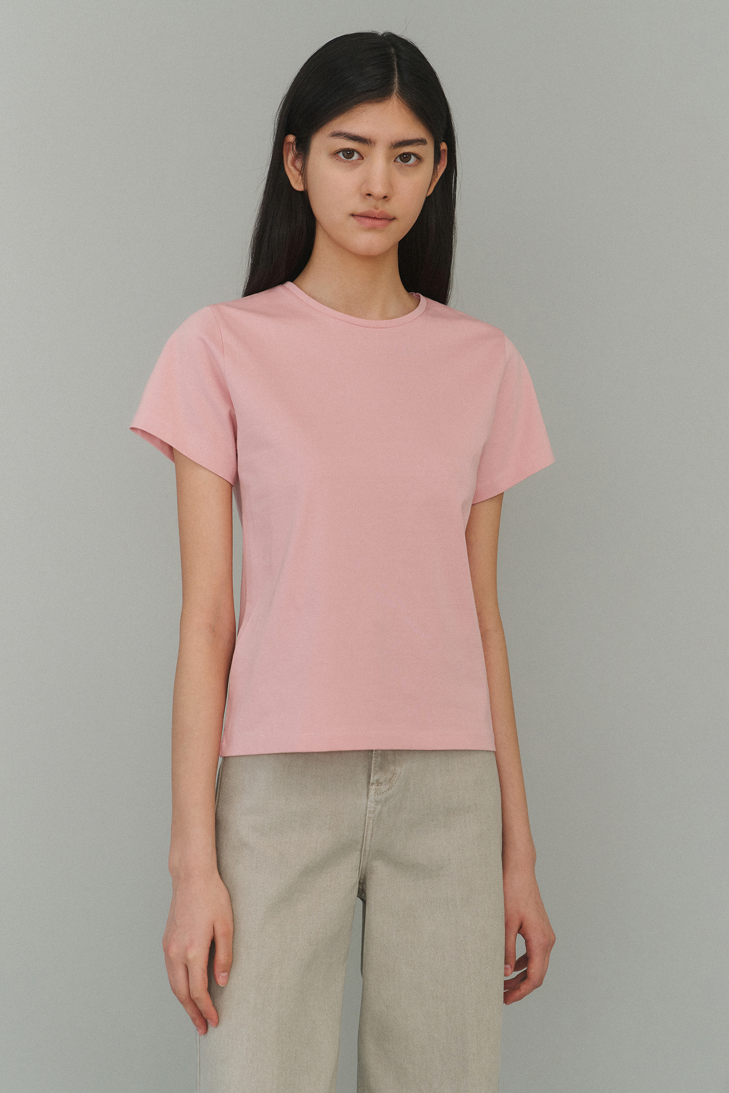 Silket cotton t-shirts (pink)