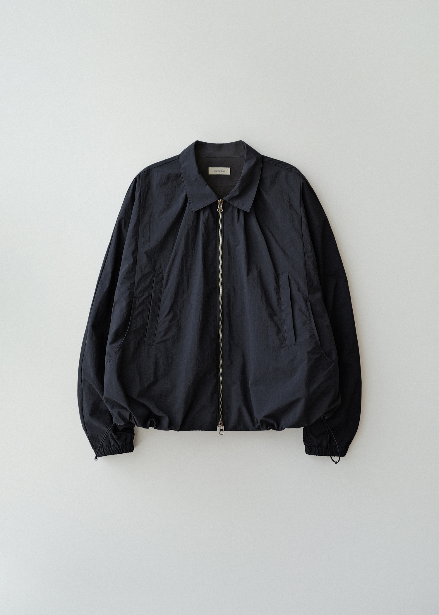 Volume blouson jacket (dark navy)