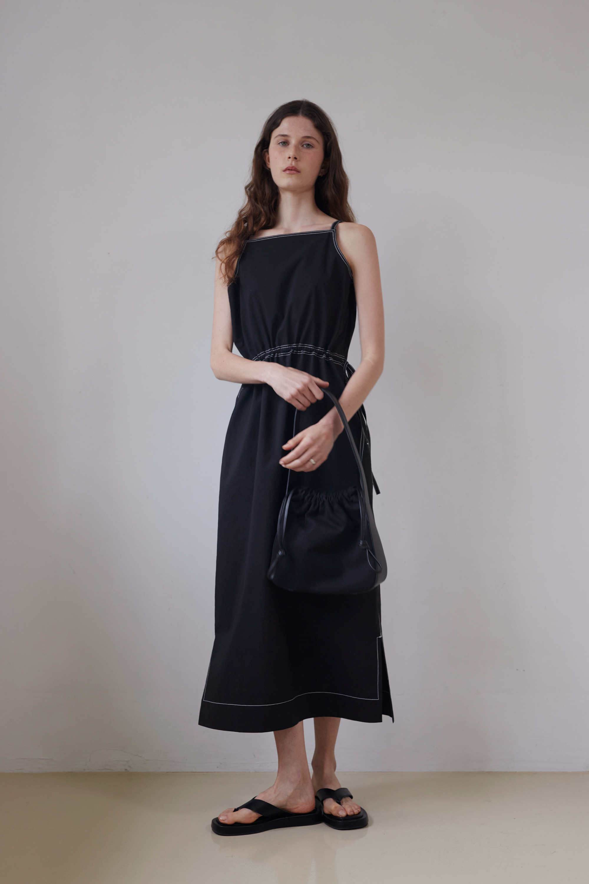 Stitch dress (black)