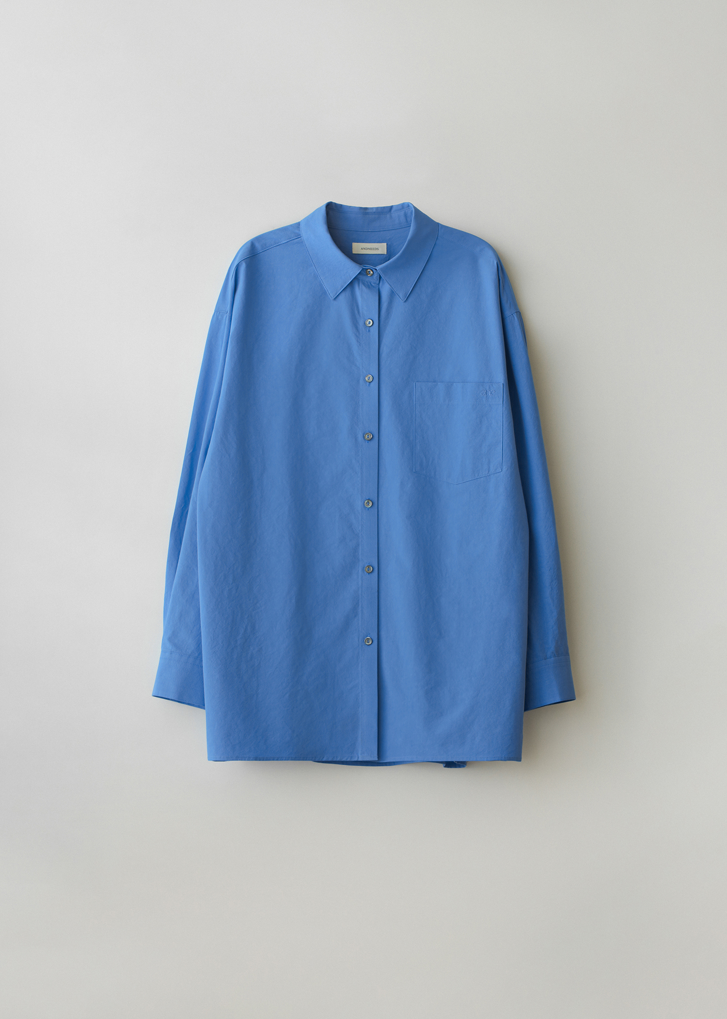 Bio cotton shirt (blue)