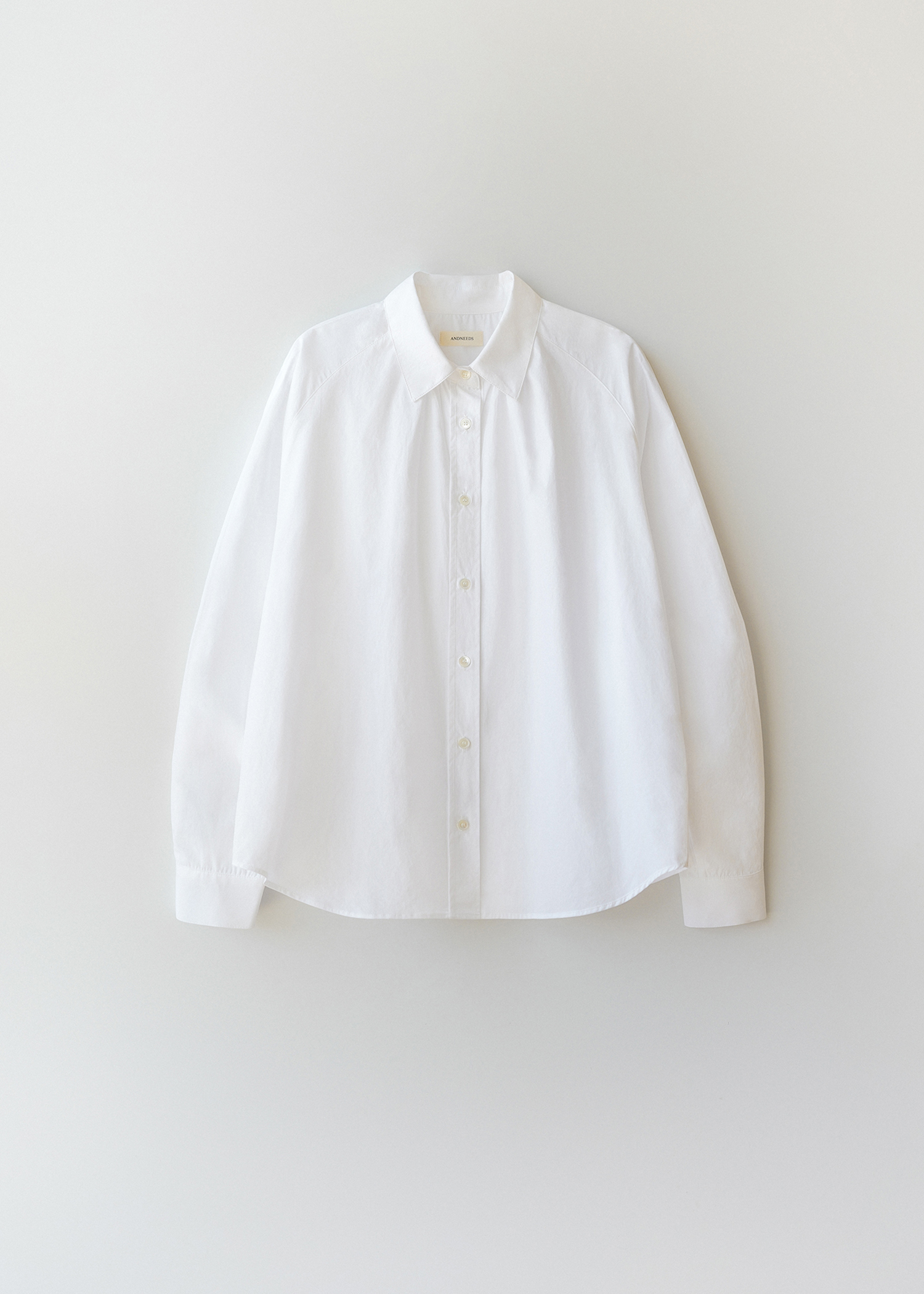 Fleta shirring blouse (white)