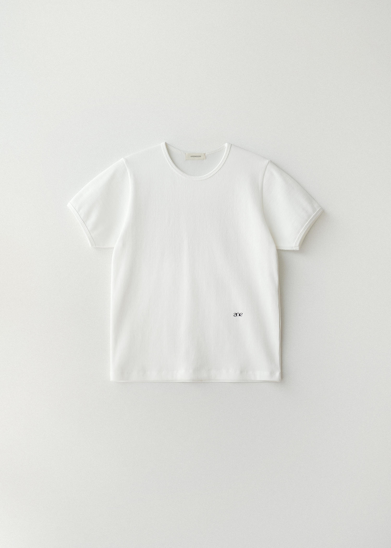 Noah waffle t-shirt (white)