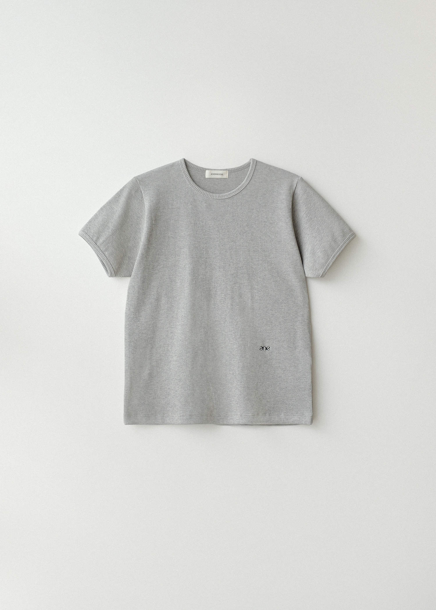 Noah waffle t-shirt (gray)