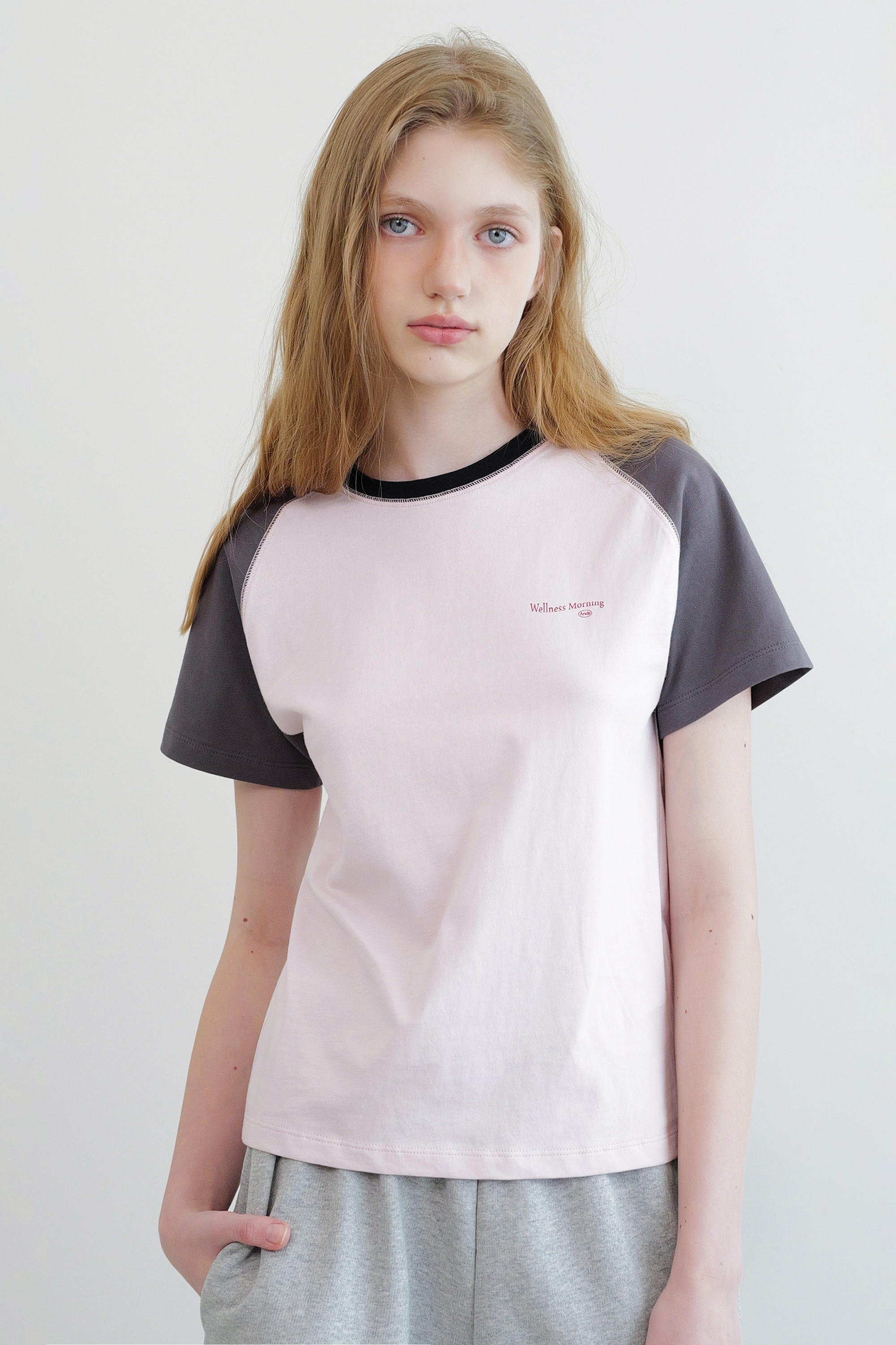 Sandy raglan t-shirt (pink)